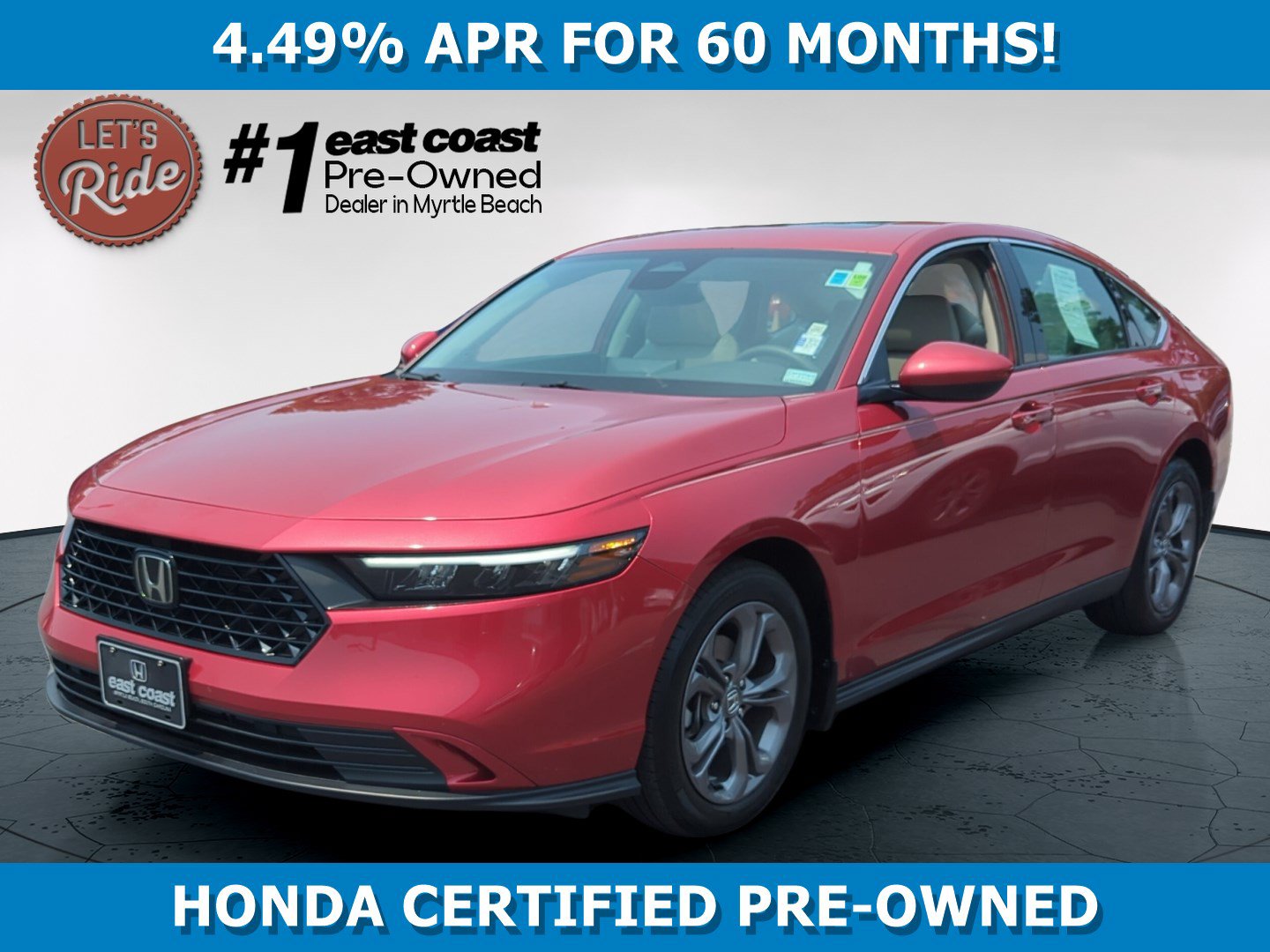 Certified 2024 Honda Accord EX image 1
