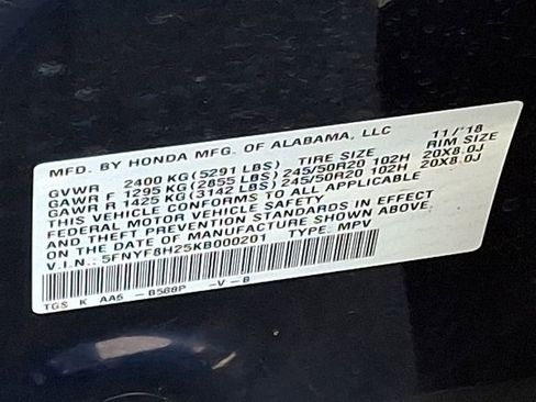 Used 2019 Honda Passport Sport image 26