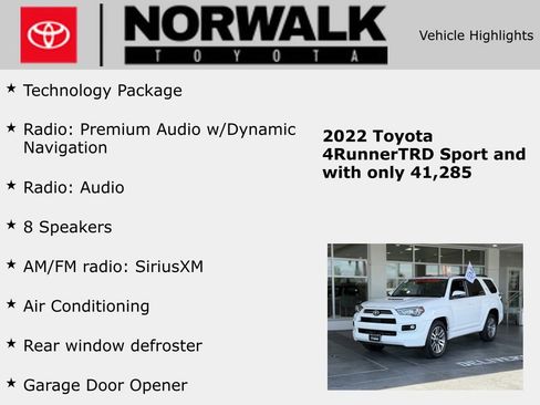 Used 2022 Toyota 4Runner TRD Sport image 10