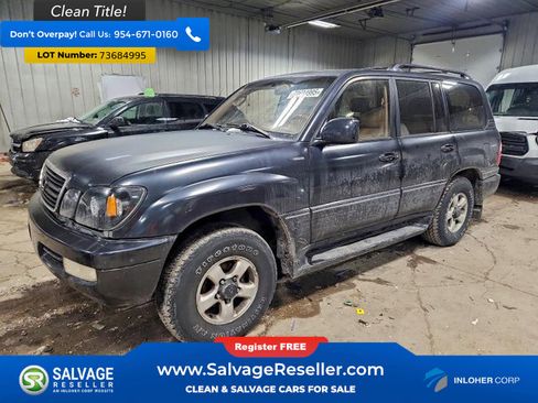 Used 2001 Lexus LX 470 4WD image 1