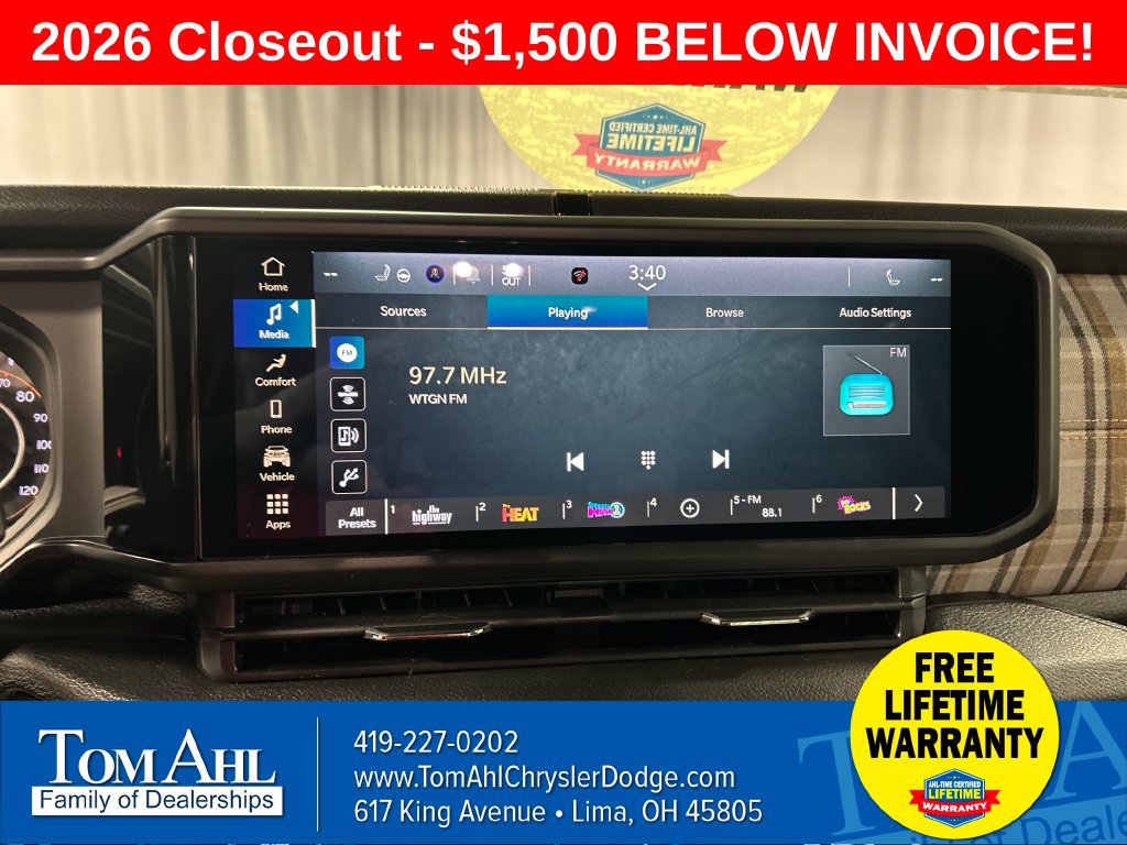 New 2026 Jeep Wrangler Unlimited Sport AWD/4WD image 15