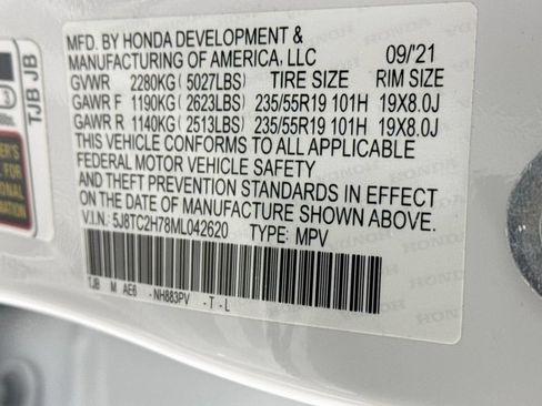 Used 2021 Acura RDX AWD w/ Advance Package image 32