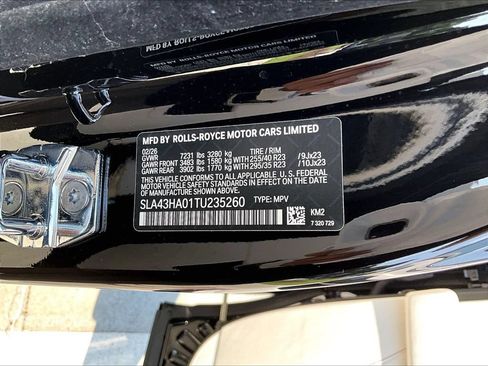 New 2026 Rolls-Royce Cullinan Black Badge AWD/4WD image 12