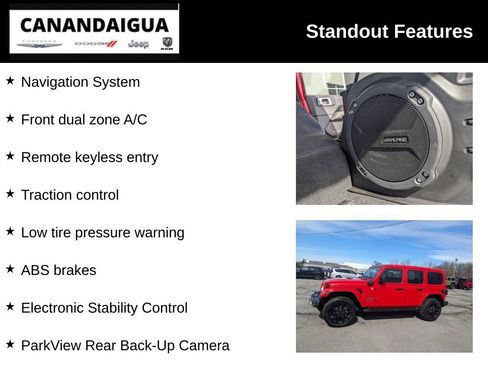 Used 2021 Jeep Wrangler Unlimited Sahara w/ Cold Weather Group image 8