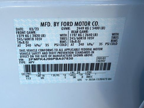 Used 2023 Ford Edge SEL AWD/4WD image 33