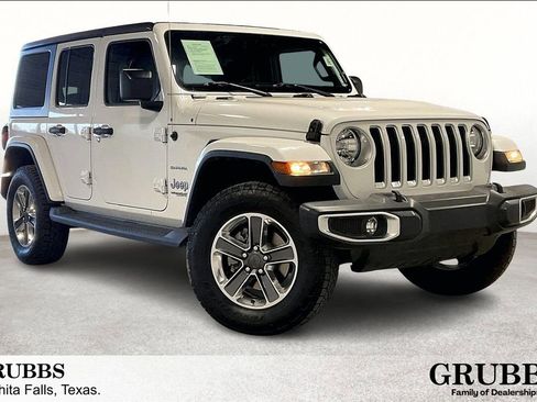 Used 2020 Jeep Wrangler Unlimited Sahara image 1