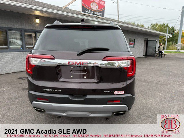 Used 2021 GMC Acadia SLE w/ Driver Convenience Package AWD/4WD image 4