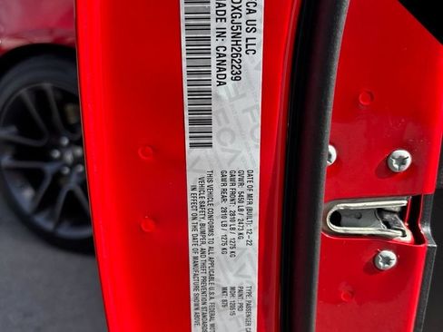 Used 2022 Dodge Charger Scat Pack w/ Navigation & Travel Group RWD image 16