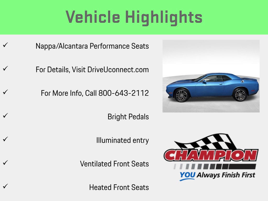 Used 2019 Dodge Challenger GT w/ Plus Package AWD/4WD image 30