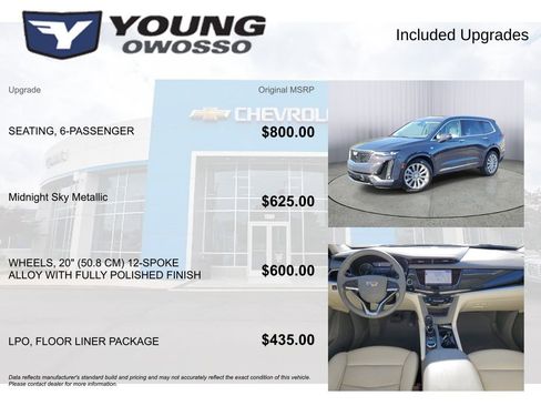 Used 2024 Cadillac XT6 Premium Luxury w/ LPO, Floor Liner Package image 4