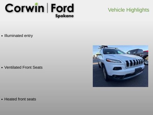 Used 2015 Jeep Cherokee Limited w/ Luxury Group image 12