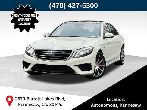 Used 2015 Mercedes-Benz S 63 AMG 4MATIC Sedan image 1