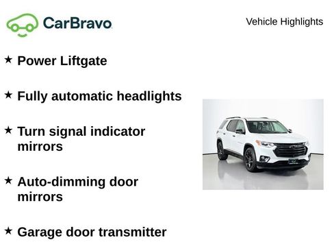 Certified 2020 Chevrolet Traverse Premier w/ Redline Edition AWD/4WD image 9