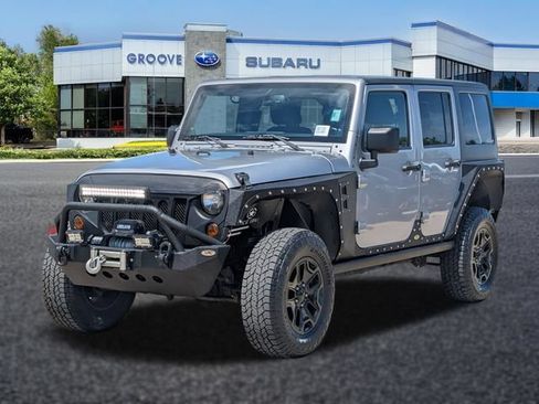 Used 2014 Jeep Wrangler Unlimited Sport w/ Quick Order Package 24S AWD/4WD image 1