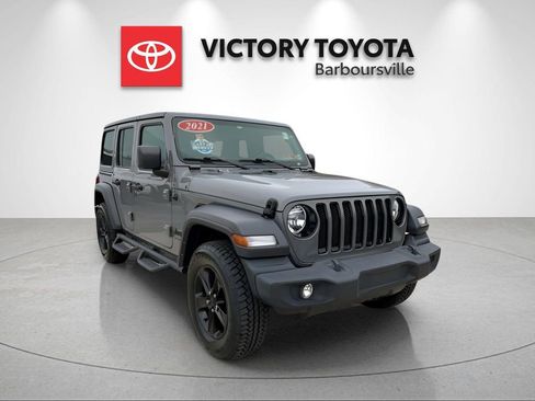 Used 2021 Jeep Wrangler Unlimited Sport image 2