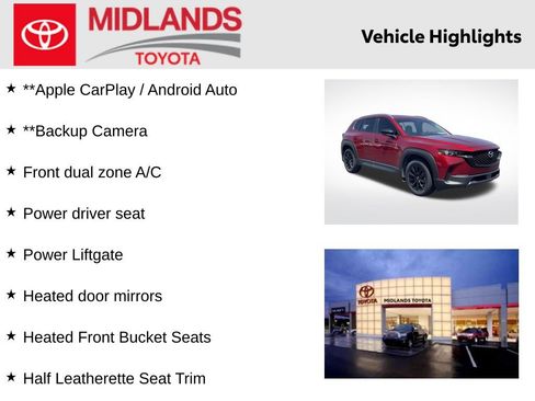 Used 2024 MAZDA CX-50 AWD 2.5 S w/ Cargo Package image 2
