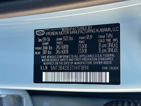 New 2026 Hyundai Santa Cruz SEL FWD image 40