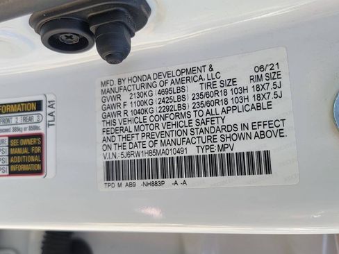 Used 2021 Honda CR-V EX-L image 28