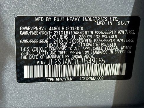 Used 2017 Subaru Forester 2.5i Touring image 43