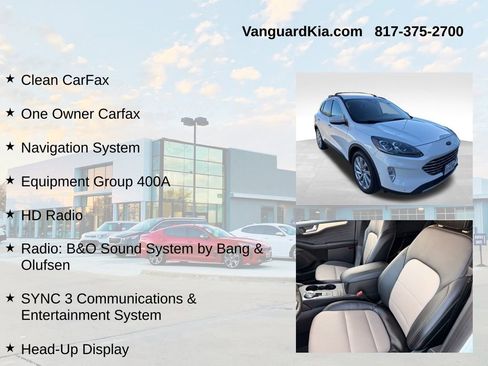 Used 2022 Ford Escape Titanium w/ Titanium Elite Package image 6
