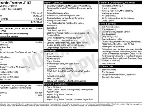 Used 2017 Chevrolet Traverse LT AWD/4WD image 14