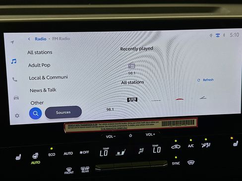 Used 2024 Toyota bZ4X XLE w/ Weather Package image 21