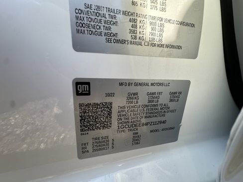 Used 2023 Chevrolet Silverado 1500 RST w/ LPO, Dark Essentials Package image 16