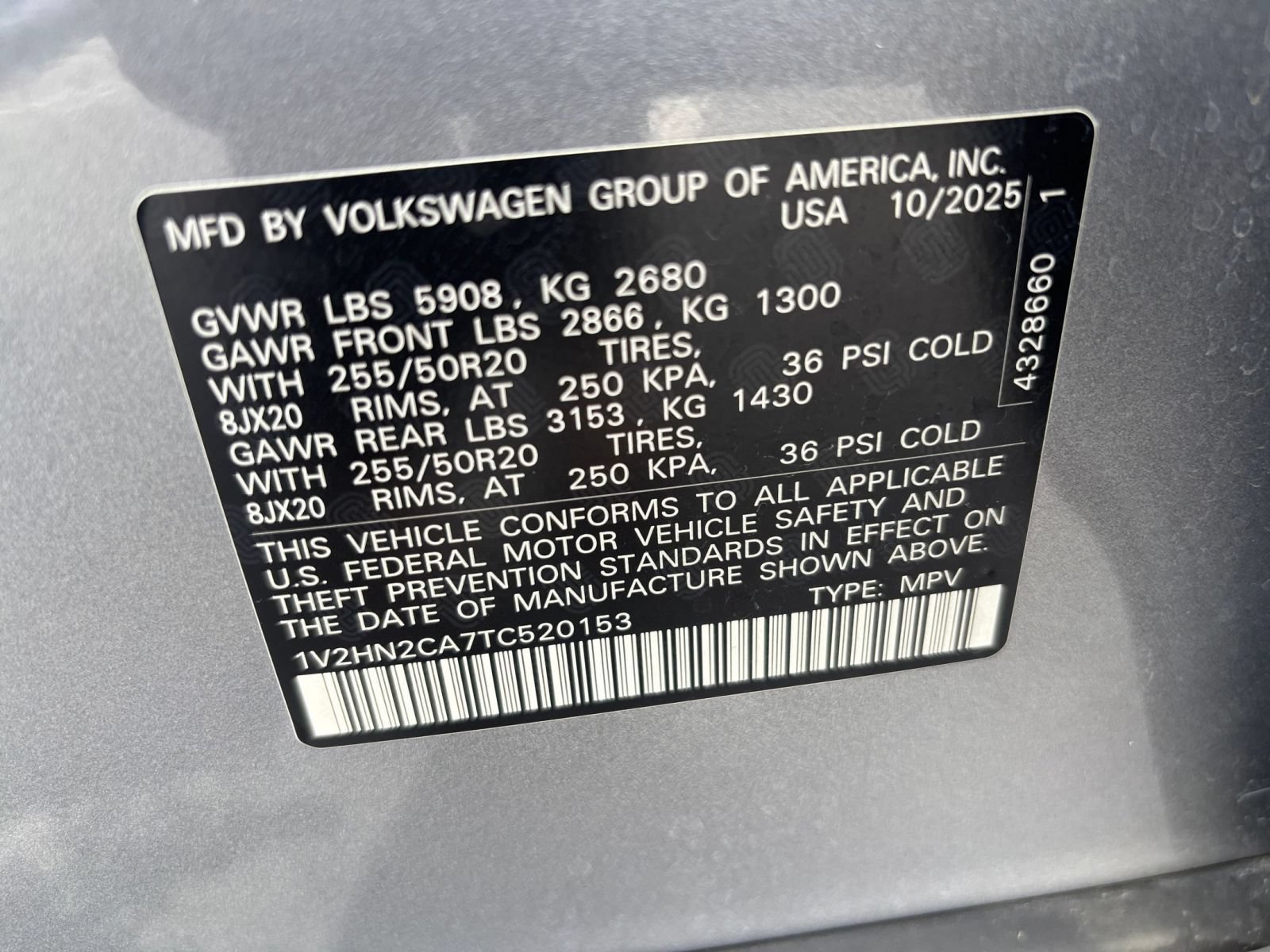 Used 2026 Volkswagen Atlas SE AWD/4WD image 32