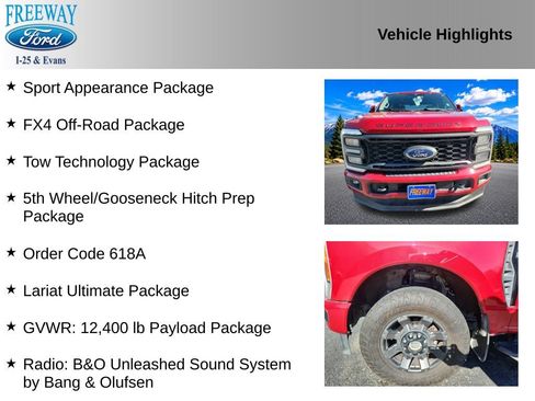 Used 2023 Ford F350 Lariat w/ Lariat Ultimate Package AWD/4WD image 4
