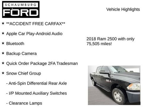 Used 2018 RAM 2500 Tradesman w/ Snow Chief Group AWD/4WD image 8