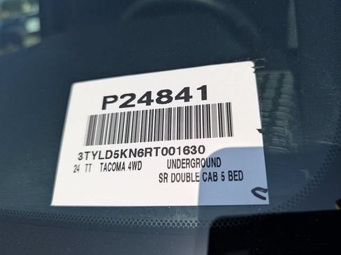 Certified 2024 Toyota Tacoma SR w/ SR Upgrade Package AWD/4WD image 34