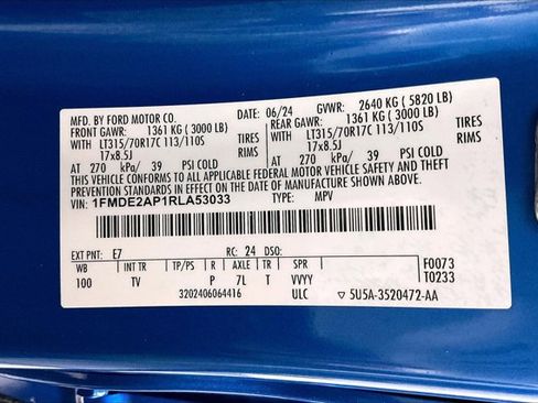 Used 2024 Ford Bronco Wildtrak AWD/4WD image 42