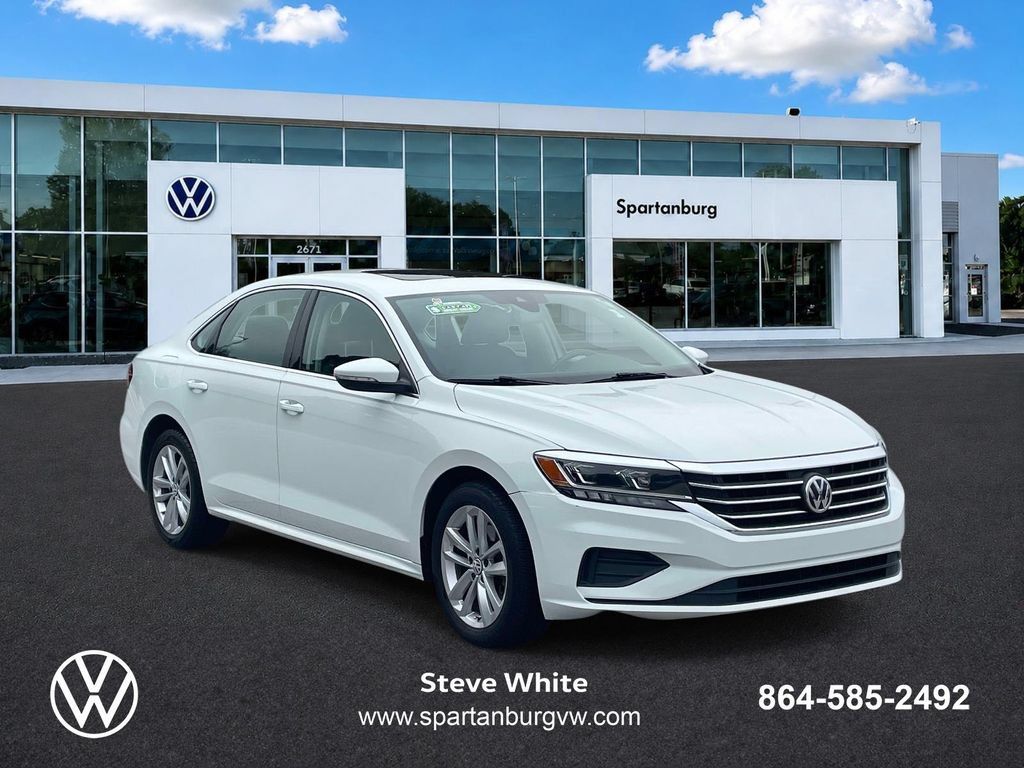 Used 2020 Volkswagen Passat 2.0T SE w/ Sunroof Package FWD image 1