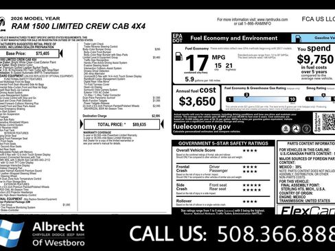 New 2026 RAM 1500 Limited image 28