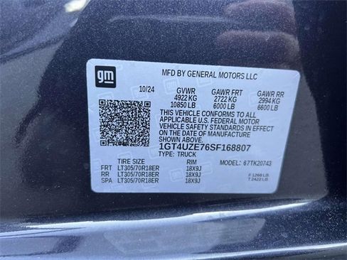 Certified 2025 GMC Sierra 2500 AT4X w/ Snow Plow Prep/Camper Package image 25