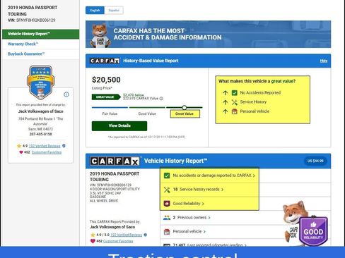 Used 2019 Honda Passport Touring image 11