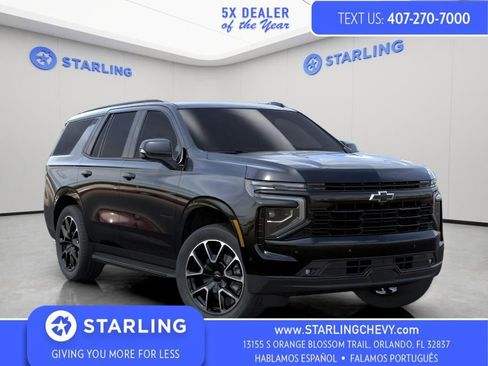 Certified 2025 Chevrolet Tahoe RST w/ Comfort Package AWD/4WD image 1
