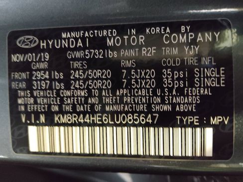 Used 2020 Hyundai Palisade SEL w/ Premium Package FWD image 33