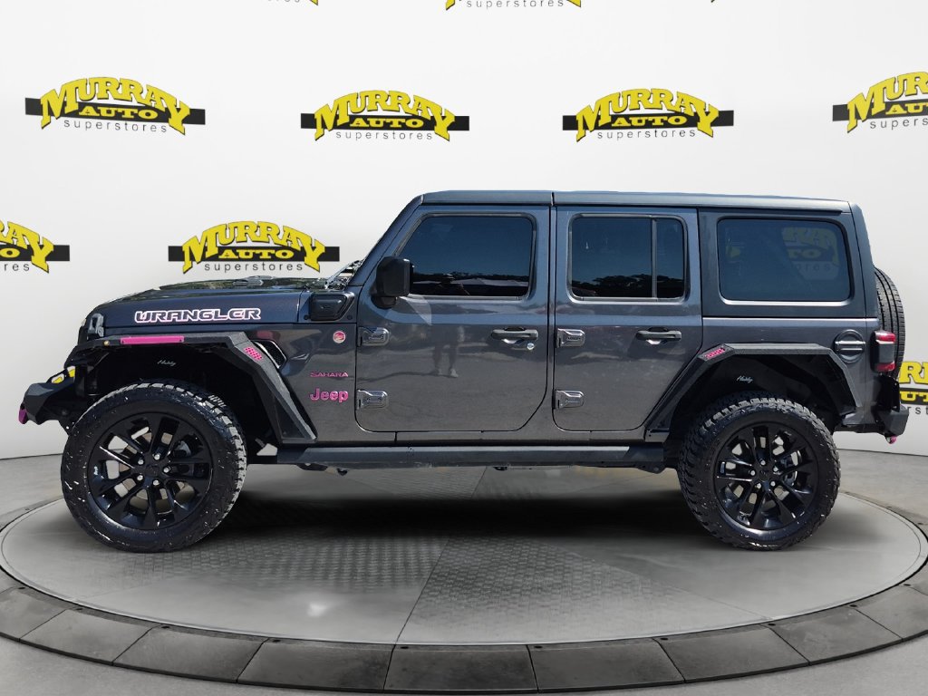Used 2021 Jeep Wrangler Unlimited Sahara w/ Cold Weather Group AWD/4WD image 2