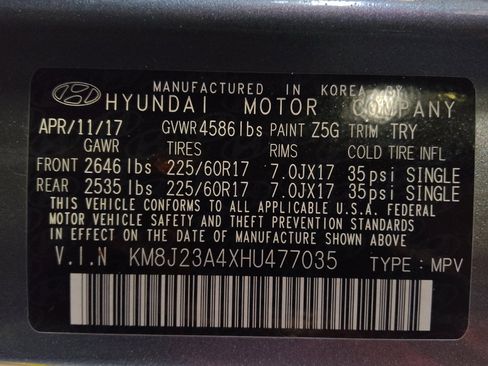 Used 2017 Hyundai Tucson SE image 33