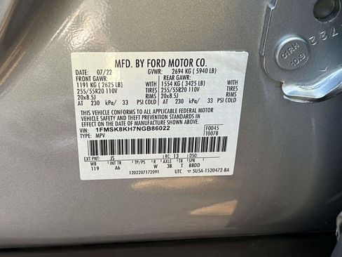 Certified 2022 Ford Explorer ST-Line w/ Class IV Trailer Tow Package image 19