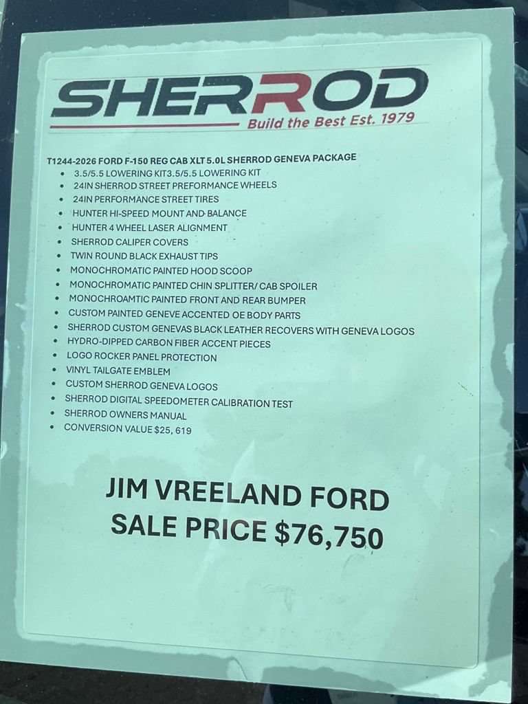 New 2026 Ford F150 XL w/ Equipment Group 103A High AWD/4WD image 2