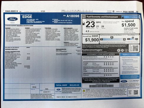 Used 2023 Ford Edge SEL w/ Convenience Package AWD/4WD image 24