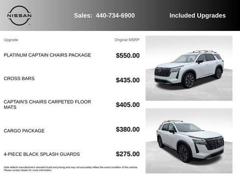 New 2026 Nissan Pathfinder Platinum image 7