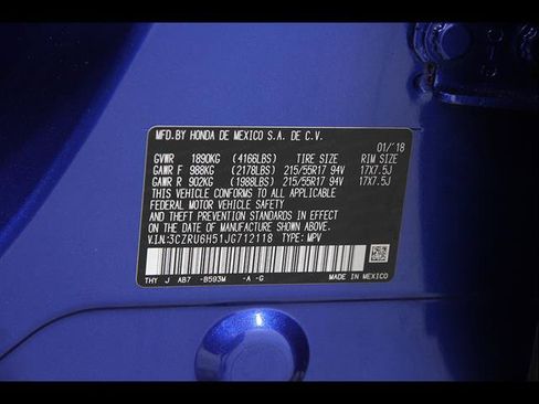 Used 2018 Honda HR-V EX image 21