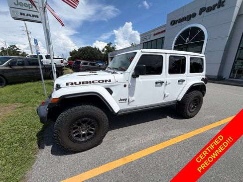 Used 2021 Jeep Wrangler Unlimited Rubicon w/ Xtreme Recon 35" Tire Package AWD/4WD image 1