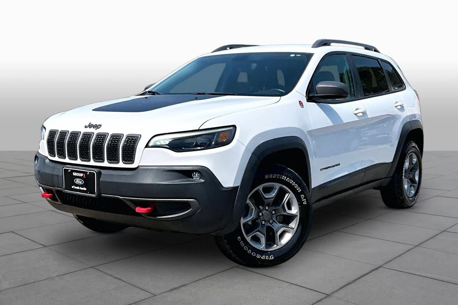 Used 2019 Jeep Cherokee Trailhawk w/ Cold Weather Group AWD/4WD image 38
