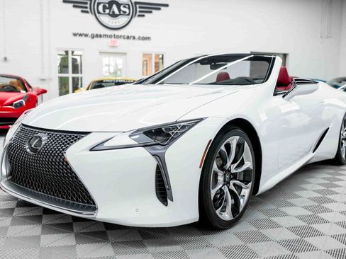 Used 2021 Lexus LC 500 Convertible w/ Touring Package RWD image 3