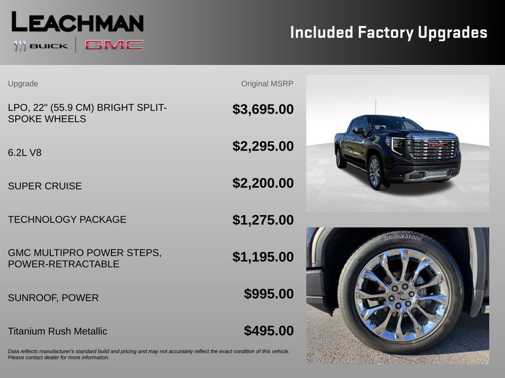 Used 2024 GMC Sierra 1500 Denali w/ Technology Package AWD/4WD image 10