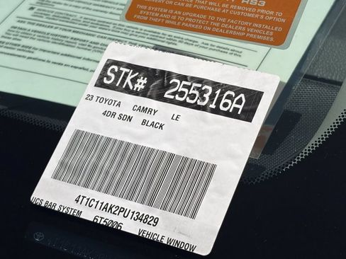 Certified 2023 Toyota Camry LE FWD image 41